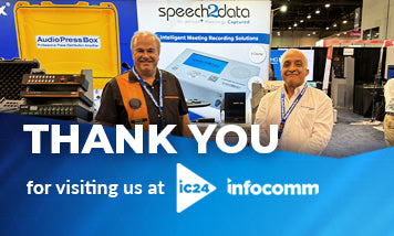 Thank you for visiting us at InfoComm 2024