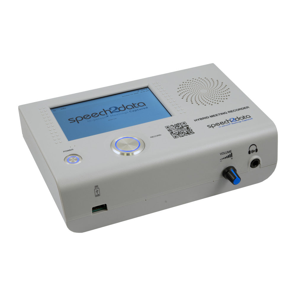 S2D 800VT 8-Ch Courtroom Recorder – Speech2Data